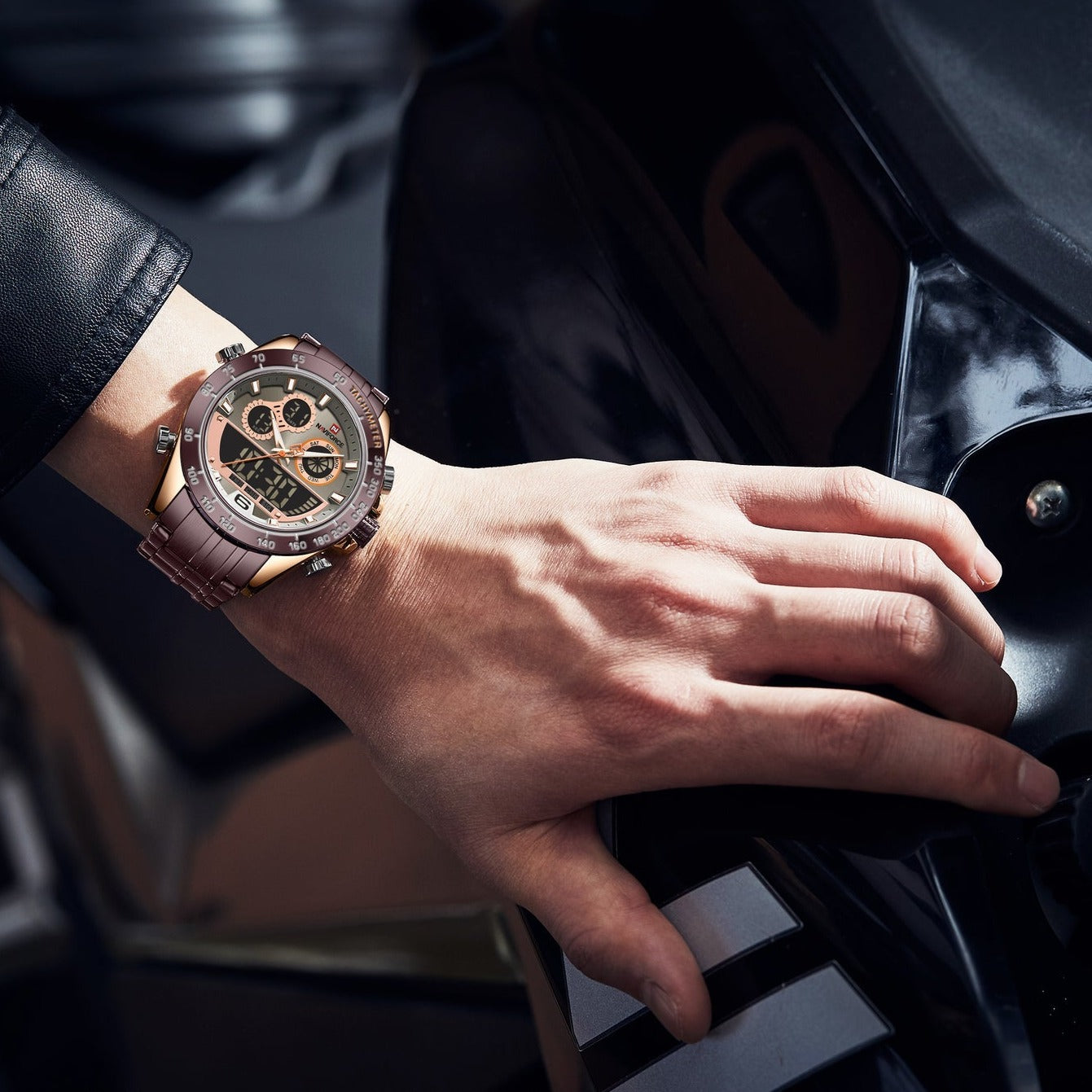 Helix Acciaio® orologio uomo - Naviforce Italia
