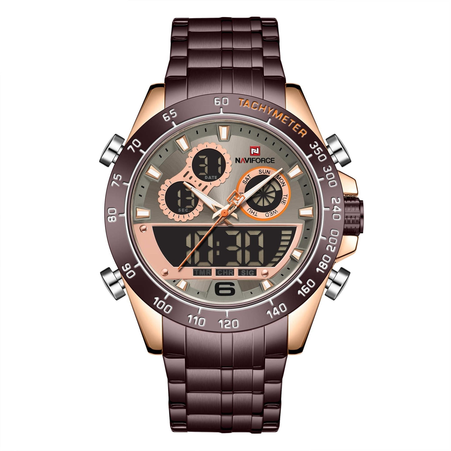 Helix Acciaio® orologio uomo - Naviforce Italia