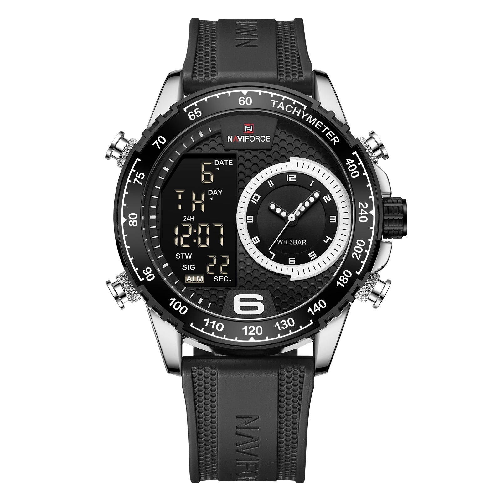 Naviforce Oscar® Orologio Uomo cinturino in gomma - Naviforce Italia