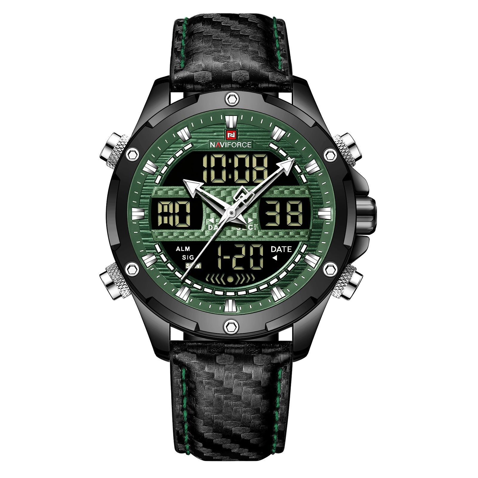 Naviforce Scuderia® Orologio uomo cinturino in pelle - Naviforce Italia