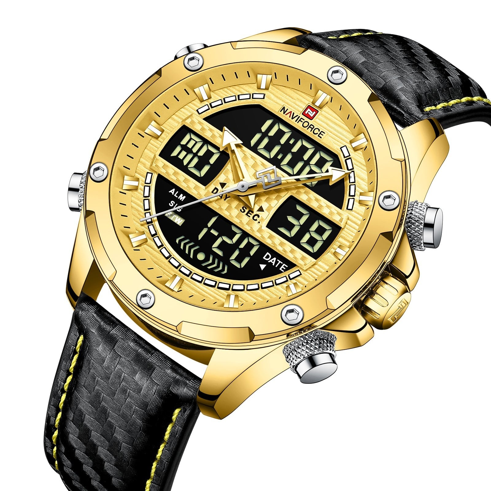 Naviforce Scuderia® Orologio uomo cinturino in pelle - Naviforce Italia