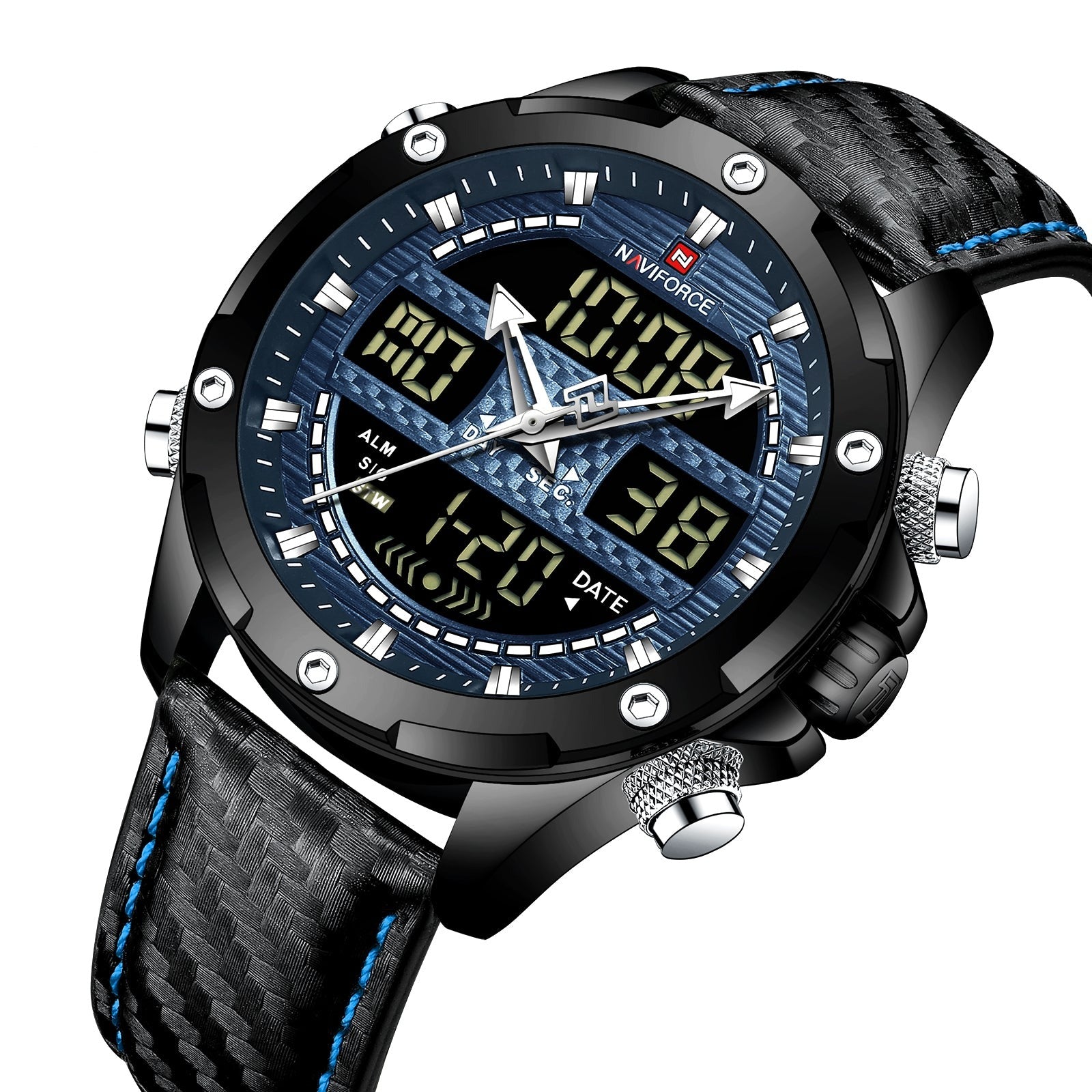 Naviforce Scuderia® Orologio uomo cinturino in pelle - Naviforce Italia