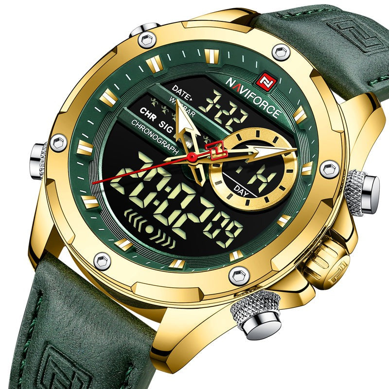Naviforce Forza® orologio uomo cinturino in pelle - Naviforce Italia