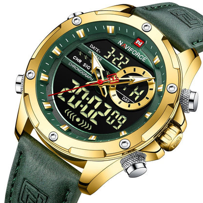 Naviforce Forza® orologio uomo cinturino in pelle - Naviforce Italia