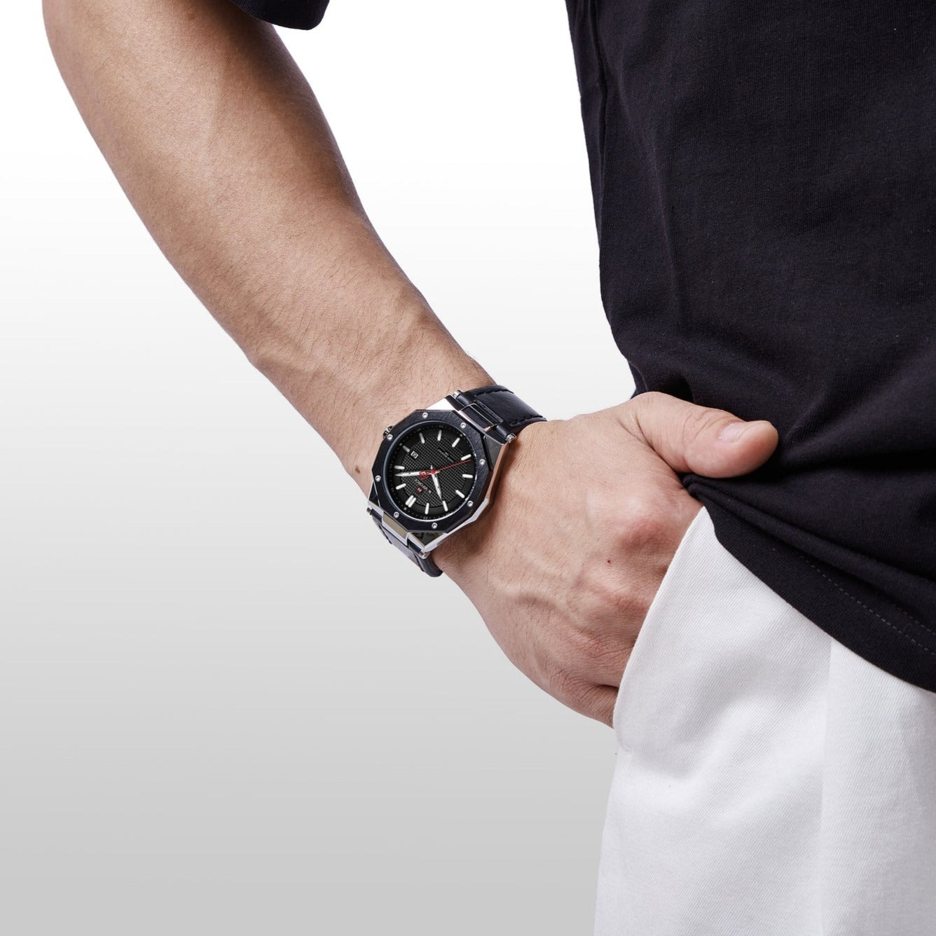 Naviforce Royal Pelle® orologio uomo cinturino in pelle - Naviforce Italia