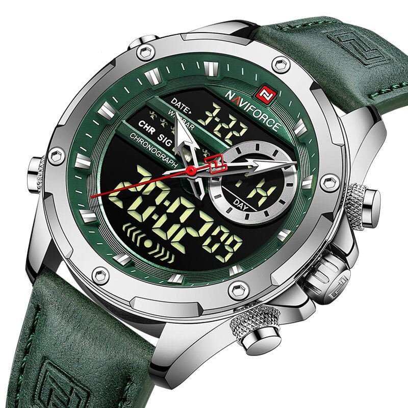 Naviforce Forza® orologio uomo cinturino in pelle - Naviforce Italia